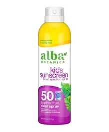 Alba Sunscreen Active Kids Clear Spray - 171g