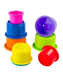 Lamaze Pile and Play Stacking Cups Set - Multicolor