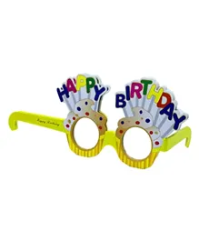 Italo Party Glasses - Round Shape, Soft & Comfortable, Adjustable for 3+ Years - Fun Eye-Catching Design