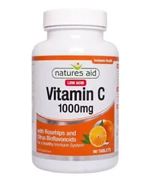 Natures Aid Vitamin C Low Acid Tablets