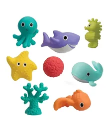 Infantino Aquarium Bath Squirters - Pack of 8