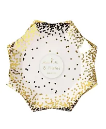 Meri Meri Gold Confetti Small Plate