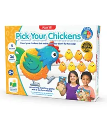 The Learning Journey Play It Game - Pick Your Chickens