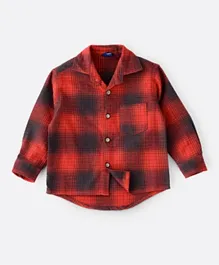 Jam Flannel Shirt - Red