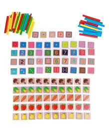 Baybee 4 in 1 Wooden Puzzles - 134 Pieces