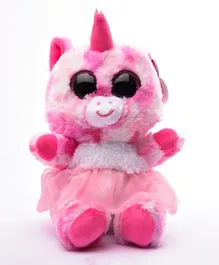 Cuddly Loveables Unicorn Plush Toy - Pink