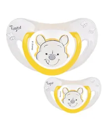 Tigex Silicone Pacifiers Winnie the Pooh - Pack of 2