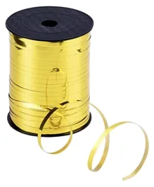 Highland Golden Curling Ribbon for Balloon, Wrapping Decoration