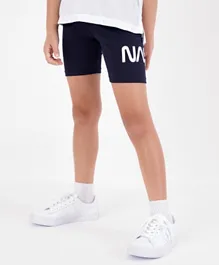 Name It Nasa Bike Shorts - Blue