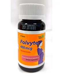 Vitane Folvyte Dietary Supplement - 30 Tablets