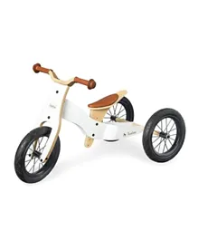 Pinolino White Wooden Mini Tricycle - Oskar