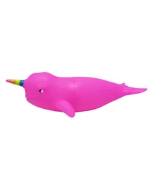 Animolds Squeeze Me Narwhal Pack of 1 - (Color may Vary)