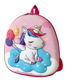 Brain Giggles Cute Unicorn Small School Bag Pink - 12 Inch
