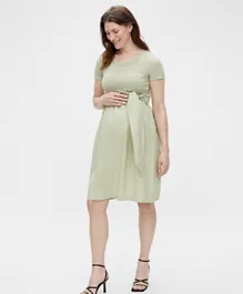 Mamalicious Carolina Maternity Dress - Green