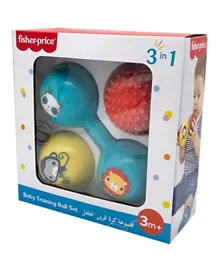 Fisher Price Baby Training Ball Set - 3 Pieces