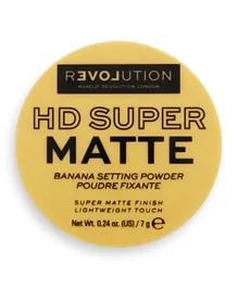 Revolution Relove HD Super Matte Banana Powder - 7g