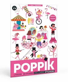 Poppik Show Mini Sticker Poster - 30 Stickers