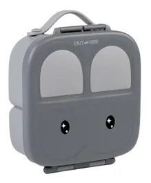 Eazy Kids Bento Lunch Box with Handle - Grey