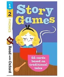 Read with Oxford Stages 1-2 Phonics Story Games Flashcards - English