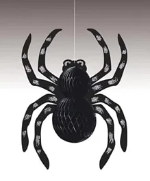Unique Hanging Glitter Spider - 35.56cm