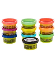 Play-Doh Mini Play-Doh Cans Party Bag Pack of 10 - 280g Each
