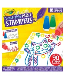 Crayola Washable Paint Stampers - 47 Pieces
