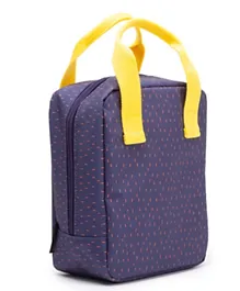 Ekobo Go Isothermic RePet Lunch Bag Dashes Series - Blue
