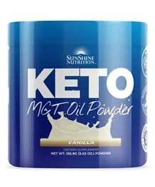 Sunshine Nutrition Keto MCT Powder Vanilla - 156.8g