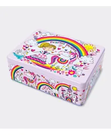 Rachel Ellen Hinged Tins Princess Treasures - Multicolour