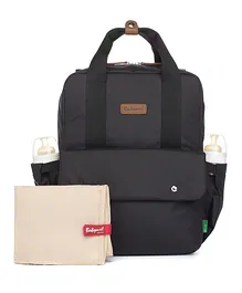 Babymel Georgi Convertible Diaper Backpack - Black