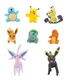 Pokémon Battle Figure - Pack of 8