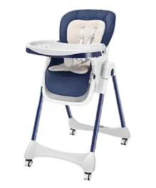 Lovely Baby Lux High Chair - Navy Blue