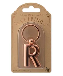 IF Copper Letter Keyring - R
