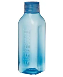 Sistema Square Bottle Sky Blue - 1Litre