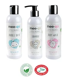 Mee-go Little Organics Halal Shower Set Pack of 3 - 250ml