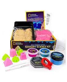 National Geographics Mega Science Sensory Science Kit - Multicolor