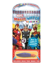 Igloo Books Marvel Avengers Magic Water Colouring Book for Kids, 3+, 24 Pages Activity & Colouring Book