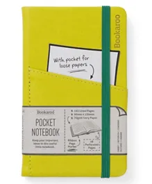IF Bookaroo Pocket Notebook A6 Journal - Chartreuse