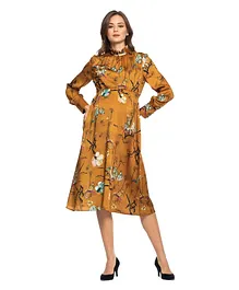 Mums & Bumps Pietro Brunelli Penelope Maternity Dress - Golden Jungle