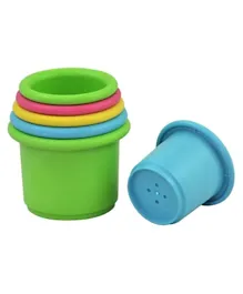 Green Sprouts Sprout Ware Stacking Cups 6 Pieces - Multicolor