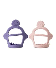 BAYBEE Silicone Baby Wrist Teether - 2 Pieces