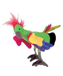 Beleduc Parrot Hand Puppet  Multicolour - Height 40 cm