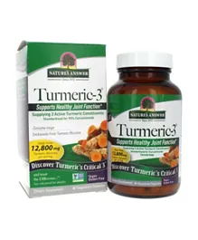 Nature's Answer Turmeric-3  Vegetarian - 90 Capsules