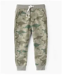 Jam All Over Printed Joggers - Olive