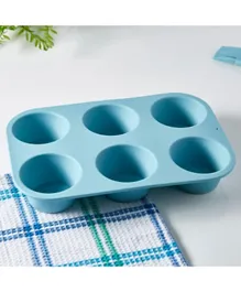HomeBox Avon Silicone 6 Cup Muffin Pan