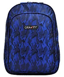Gravity Camofalogue Backpack  Blue - 17 Inches