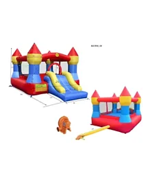 Happy Hop Firework Bouncy Castle with Slide