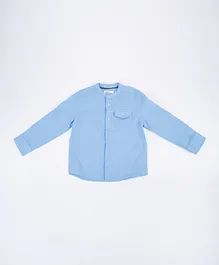 Adams Kids Henley Shirt - Blue
