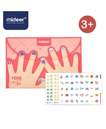 Mideer Wonder Princess Nail Stickers - 1000 Pieces