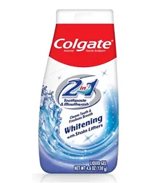 Colgate Toothpaste & Mouthwash 2 in 1 Toothpaste Sensitive Whitening - 130g
